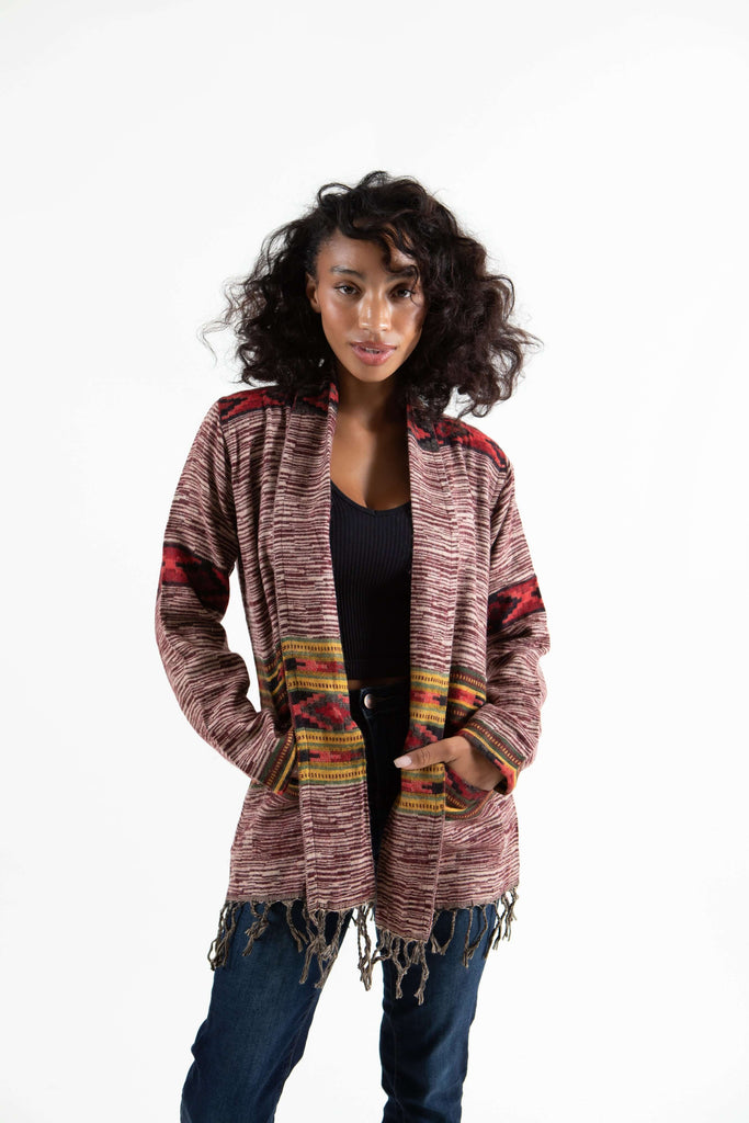 Free people discount wild west cardigan